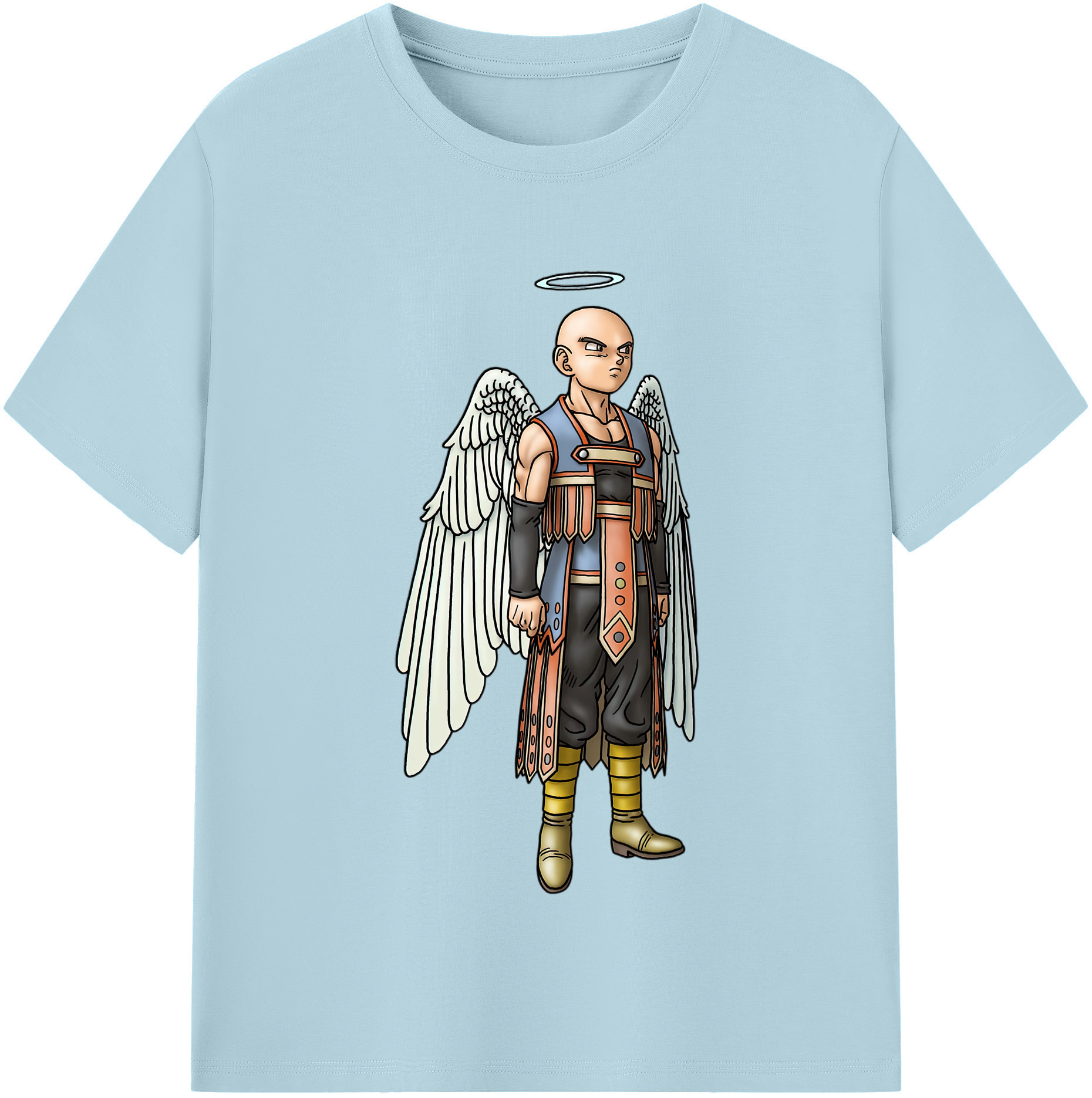 （画像用） ドラゴンクエスト Doragon Kuesuto Dragon Quest 綿100％半袖Tシャツ（フロントプリント）